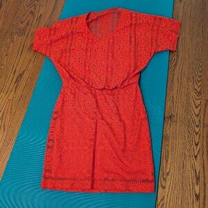 Bisou Bisou Orange Dress 4